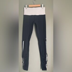 Lululemon RUN FULL TILT Ruched, Ruffle, Reflective Tights